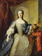 Jean Marc Nattier Portrait of Charlotte Louise de Rohan as a vestal virgin oil painting on canvas